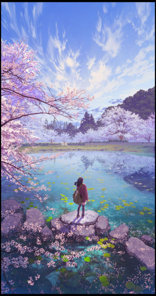 四季眺望(春)